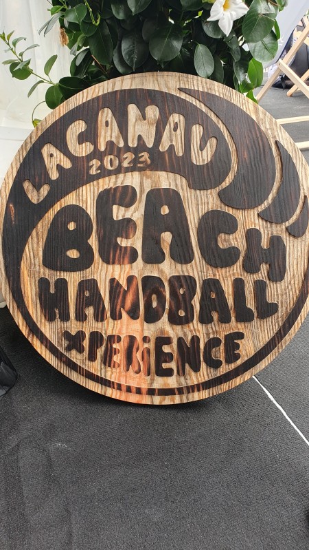 Beach hand international à Lacanau